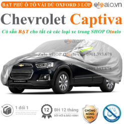 Bạt che phủ xe Chevrolet Captiva 3 lớp cao cấp - OTOALO