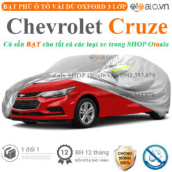 Bạt che phủ xe Chevrolet Cruze 3 lớp cao cấp - OTOALO