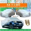 Bạt phủ ô tô 5 chỗ 3 Lớp Cao Cấp - OTOALO