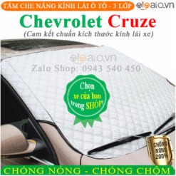 Tấm che nắng xe Chevrolet Cruze 3 Lớp Cao Cấp - OTOALO
