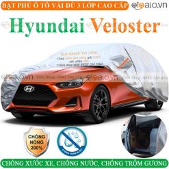 Bạt che phủ xe Hyundai Veloster 3 lớp cao cấp – OTOALO