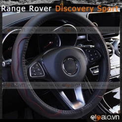 Bọc vô lăng xe Range Rover Discovery Sport Da Cao Cấp Lót Cao Su Non - OTOALO