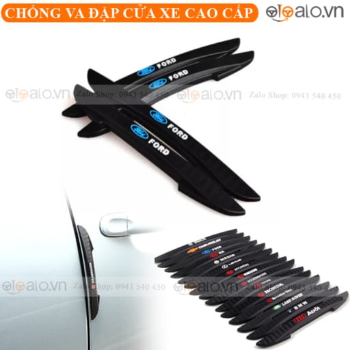 Chống va đập cửa xe Ford cao cấp chất liệu cao su dán keo 3M - OTOALO