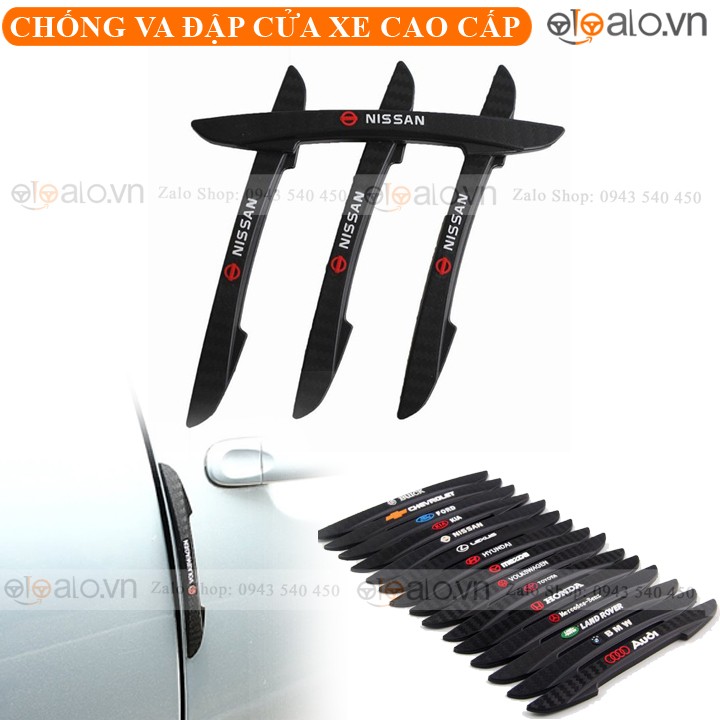Chống va đập cửa xe Nissan cao cấp chất liệu cao su dán keo 3M - OTOALO Chống va đập cửa xe Nissan cao cấp chất liệu cao su dán keo 3M - OTOALO