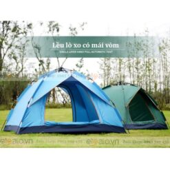 Lều picnic cắm trại dã ngoại phượt vải dù tự bung có lưới chống muỗi cao cấp - OTOALO