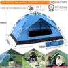 Lều cắm trại dã ngoại picnic phượt vải dù tự bung có lưới chống muỗi cao cấp - OTOALO