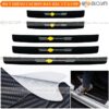 Nẹp cacbon chống xước bậc cốp xe Chevrolet cao cấp - OTOALO