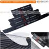 Nẹp cacbon chống xước bậc cốp xe Mitsubishi cao cấp - OTOALO