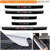 Nẹp cacbon chống xước bậc cốp xe Suzuki cao cấp - OTOALO
