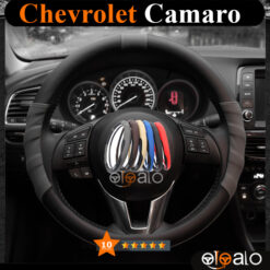 Bọc vô lăng Sparco Chevrolet Camaro da PU cao cấp - OTOALO