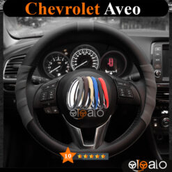 Bọc vô lăng Sparco Chevrolet Aveo da PU cao cấp - OTOALO