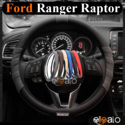 Bọc vô lăng Sparco Ford Ranger Raptor da PU cao cấp - OTOALO