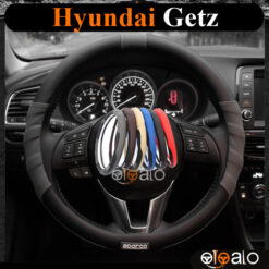 Bọc vô lăng Sparco Hyundai Getz da PU cao cấp - OTOALO