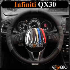 Bọc vô lăng Sparco Infiniti QX30 da PU cao cấp - OTOALO
