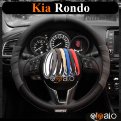 Bọc vô lăng Sparco Kia Rondo da PU cao cấp - OTOALO