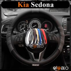 Bọc vô lăng Sparco Kia Sedona da PU cao cấp - OTOALO