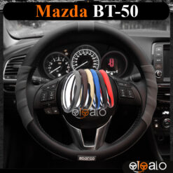 Bọc vô lăng Sparco Mazda BT-50 da PU cao cấp - OTOALO