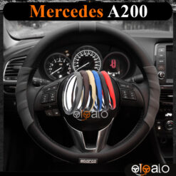 Bọc vô lăng Sparco Mercedes A200 da PU cao cấp - OTOALO
