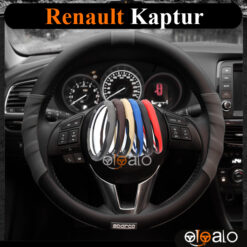 Bọc vô lăng Sparco Renault Kaptur da PU cao cấp - OTOALO