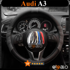Bọc vô lăng Sparco Audi A3 da PU cao cấp - OTOALO
