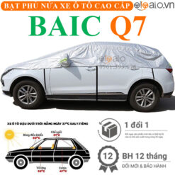 Bạt phủ nóc xe BAIC Q7 vải dù 3 lớp - OTOALO