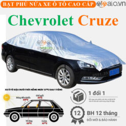 Bạt phủ nóc xe Chevrolet Cruze vải dù 3 lớp - OTOALO