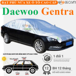 Bạt phủ nóc xe Daewoo Gentra vải dù 3 lớp - OTOALO