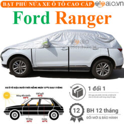 Bạt phủ nóc xe Ford Ranger vải dù 3 lớp - OTOALO