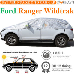 Bạt phủ nóc xe Ford Ranger Wildtrak vải dù 3 lớp - OTOALO
