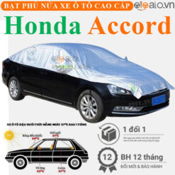 Bạt phủ nóc xe Honda Accord vải dù 3 lớp - OTOALO
