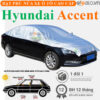 Bạt phủ nóc xe Hyundai Accent vải dù 3 lớp - OTOALO