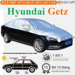 Bạt phủ nóc xe Hyundai Getz vải dù 3 lớp - OTOALO
