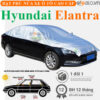 Bạt phủ nóc xe Hyundai Elantra vải dù 3 lớp - OTOALO