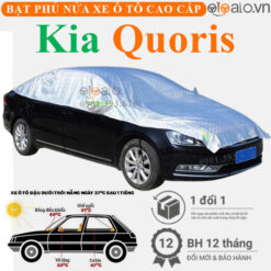 Bạt phủ nóc xe Kia Quoris vải dù 3 lớp - OTOALO