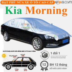 Bạt phủ nóc xe Kia Morning vải dù 3 lớp - OTOALO
