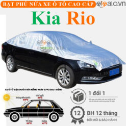 Bạt phủ nóc xe Kia Rio vải dù 3 lớp - OTOALO
