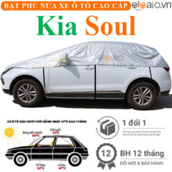 Bạt phủ nóc xe Kia Soul vải dù 3 lớp - OTOALO