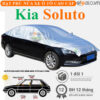 Bạt phủ nóc xe Kia Soluto vải dù 3 lớp - OTOALO