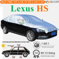 Bạt phủ nóc xe Lexus HS vải dù 3 lớp - OTOALO