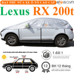 Bạt phủ nóc xe Lexus RX 200t vải dù 3 lớp - OTOALO