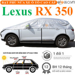 Bạt phủ nóc xe Lexus RX 350 vải dù 3 lớp - OTOALO