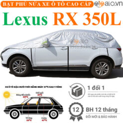 Bạt phủ nóc xe Lexus RX 350L vải dù 3 lớp - OTOALO