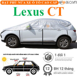 Bạt phủ nóc xe Lexus CT 200h vải dù 3 lớp - OTOALO