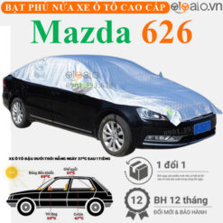 Bạt phủ nóc xe Mazda 626 vải dù 3 lớp - OTOALO