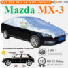 Bạt phủ nóc xe Mazda MX3 vải dù 3 lớp - OTOALO