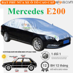 Bạt phủ nóc xe Mercedes Benz E200 vải dù 3 lớp - OTOALO