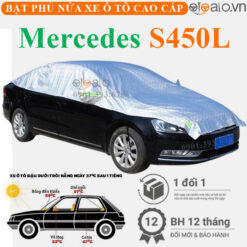 Bạt phủ nóc xe Mercedes Benz S450L vải dù 3 lớp - OTOALO