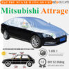 Bạt phủ nóc xe Mitsubishi Attrage vải dù 3 lớp - OTOALO