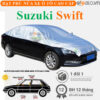 Bạt phủ nóc xe Suzuki Swift vải dù 3 lớp - OTOALO