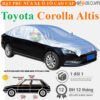 Bạt phủ nóc xe Toyota Corolla Altis vải dù 3 lớp - OTOALO